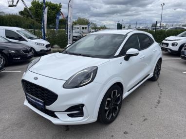 Voir le détail de l'offre de cette FORD Puma 1.0 EcoBoost 125ch mHEV ST-Line X de 2021 en vente à partir de 207.26 €  / mois