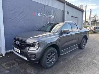 Voir le détail de l'offre de cette FORD Ranger SUPER CAB 2.0 EcoBlue 205 ch - Stop & Start Diesel BV10 Automatique - e-4WD WILDTRAK de 2024 en vente à partir de 54 198 € 