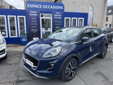 Voir le détail de l'offre de cette FORD Puma 1.0 Flexifuel 125ch S&S mHEV Titanium de 2023 en vente à partir de 285.74 €  / mois