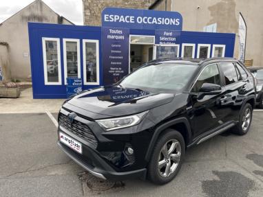 Voir le détail de l'offre de cette TOYOTA RAV4 Hybride 222ch Lounge AWD-i MY20 de 2020 en vente à partir de 441.8 €  / mois