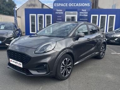 Voir le détail de l'offre de cette FORD Puma 1.0 EcoBoost 125ch mHEV ST-Line 7cv de 2020 en vente à partir de 233.05 €  / mois