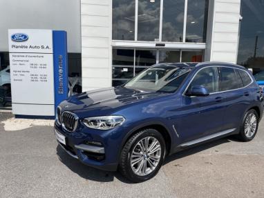 Voir le détail de l'offre de cette BMW X3 xDrive30dA 286ch Luxury de 2021 en vente à partir de 668.79 €  / mois