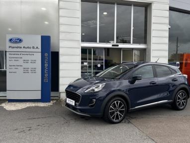 Voir le détail de l'offre de cette FORD Puma 1.0 EcoBoost 125ch mHEV Titanium Business 7cv de 2020 en vente à partir de 208.73 €  / mois