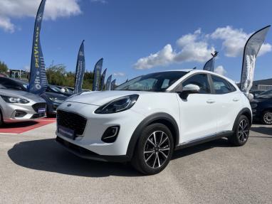 Voir le détail de l'offre de cette FORD Puma 1.0 EcoBoost 125ch mHEV Titanium 6cv de 2020 en vente à partir de 257.37 €  / mois