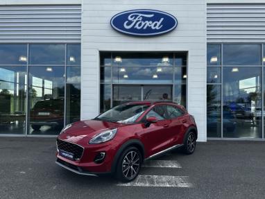 Voir le détail de l'offre de cette FORD Puma 1.0 Flexifuel 125ch S&S mHEV Titanium de 2023 en vente à partir de 318.17 €  / mois