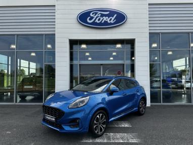 Voir le détail de l'offre de cette FORD Puma 1.0 Flexifuel 125ch S&S mHEV ST-Line de 2022 en vente à partir de 257.37 €  / mois