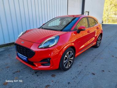 Voir le détail de l'offre de cette FORD Puma 1.0 EcoBoost 125ch mHEV ST-Line 6cv de 2021 en vente à partir de 215.15 €  / mois