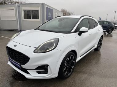 Voir le détail de l'offre de cette FORD Puma 1.0 Flexifuel 125ch S&S mHEV ST-Line X de 2022 en vente à partir de 230.74 €  / mois