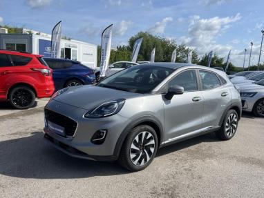 Voir le détail de l'offre de cette FORD Puma 1.0 Flexifuel 125ch S&S mHEV Titanium Business de 2024 en vente à partir de 227.36 €  / mois