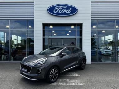 Voir le détail de l'offre de cette FORD Puma 1.0 EcoBoost 125ch mHEV Titanium 6cv de 2021 en vente à partir de 245.02 €  / mois
