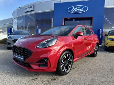 Voir le détail de l'offre de cette FORD Puma 1.0 Flexifuel 125ch S&S mHEV ST-Line X de 2022 en vente à partir de 225.75 €  / mois