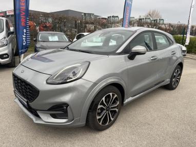 Voir le détail de l'offre de cette FORD Puma 1.0 EcoBoost 125ch mHEV ST-Line 6cv de 2021 en vente à partir de 201.44 €  / mois