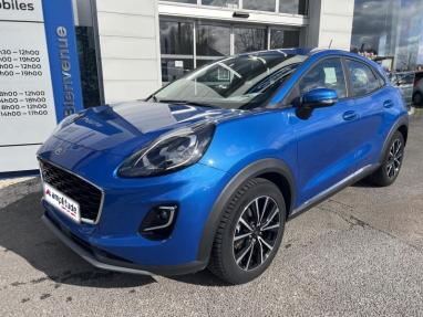 Voir le détail de l'offre de cette FORD Puma 1.0 Flexifuel 125ch Titanium de 2021 en vente à partir de 194.61 €  / mois