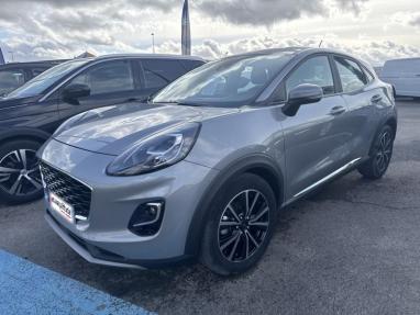 Voir le détail de l'offre de cette FORD Puma 1.0 EcoBoost 125 ch mHEV Titanium 6cv de 2022 en vente à partir de 176.29 €  / mois