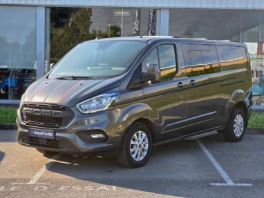 Voir le détail de l'offre de cette FORD Transit Custom Fg 320 L2H1 2.0 EcoBlue 170 S&S Cabine Approfondie Limited BVA6 7cv de 2023 en vente à partir de 502.2 €  / mois