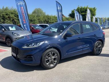 Voir le détail de l'offre de cette FORD Kuga 1.5 EcoBlue 120ch ST-Line Business Powershift de 2021 en vente à partir de 295.62 €  / mois