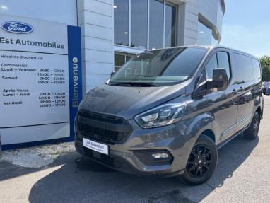 Voir le détail de l'offre de cette FORD Transit Custom Fg 320 L1H1 2.0 EcoBlue 170 S&S Cabine Approfondie Limited BVA6 7cv de 2021 en vente à partir de 483.26 €  / mois