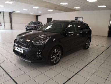 Voir le détail de l'offre de cette KIA Niro 1.6 GDi 105ch ISG + électrique 43.5ch Design DCT6 de 2021 en vente à partir de 246.65 € / mois