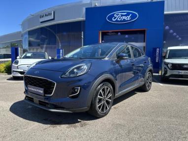 Voir le détail de l'offre de cette FORD Puma 1.0 EcoBoost 125ch mHEV Titanium Business 6cv de 2020 en vente à partir de 197.68 €  / mois