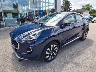 Voir le détail de l'offre de cette FORD Puma 1.0 Flexifuel 125ch S&S mHEV Titanium de 2022 en vente à partir de 302.2 €  / mois
