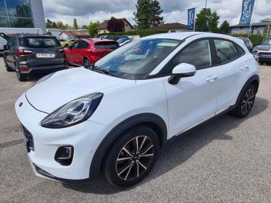 Voir le détail de l'offre de cette FORD Puma 1.0 Flexifuel 125ch S&S mHEV Titanium de 2022 en vente à partir de 279.74 €  / mois