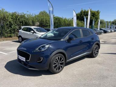 Voir le détail de l'offre de cette FORD Puma 1.0 Flexifuel 125ch S&S mHEV Titanium de 2023 en vente à partir de 207.27 € / mois