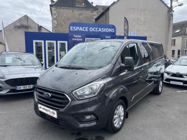 Voir le détail de l'offre de cette FORD Transit Custom Fg 320 L1H1 2.0 EcoBlue 170 S&S Cabine Approfondie Limited BVA6 7cv de 2023 en vente à partir de 437.35 €  / mois