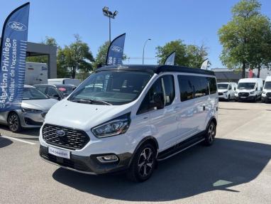Voir le détail de l'offre de cette FORD Transit CustomNugget 320 L2H1 2.0 EcoBlue 150ch Active BVA8 de 2025 en vente à partir de 652.26 €  / mois