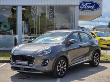 Voir le détail de l'offre de cette FORD Puma 1.0 EcoBoost 125ch mHEV Titanium Business 6cv de 2021 en vente à partir de 214.03 €  / mois