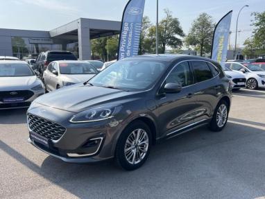 Voir le détail de l'offre de cette FORD Kuga 2.5 Duratec 225ch PowerSplit PHEV Vignale e-CVT 13cv de 2020 en vente à partir de 337.31 €  / mois