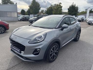 Voir le détail de l'offre de cette FORD Puma 1.0 Flexifuel 125ch S&S mHEV Titanium de 2022 en vente à partir de 209.42 €  / mois