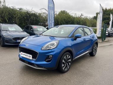 Voir le détail de l'offre de cette FORD Puma 1.0 Flexifuel 125ch S&S mHEV Titanium Business de 2024 en vente à partir de 229.43 €  / mois