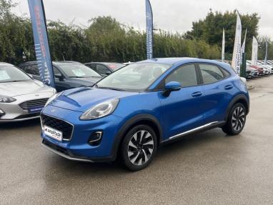 Voir le détail de l'offre de cette FORD Puma 1.0 Flexifuel 125ch S&S mHEV Titanium Business de 2024 en vente à partir de 229.34 €  / mois