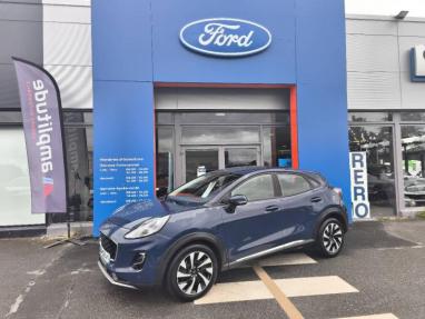 Voir le détail de l'offre de cette FORD Puma 1.0 EcoBoost 125ch mHEV Titanium DCT7 de 2022 en vente à partir de 228.29 €  / mois